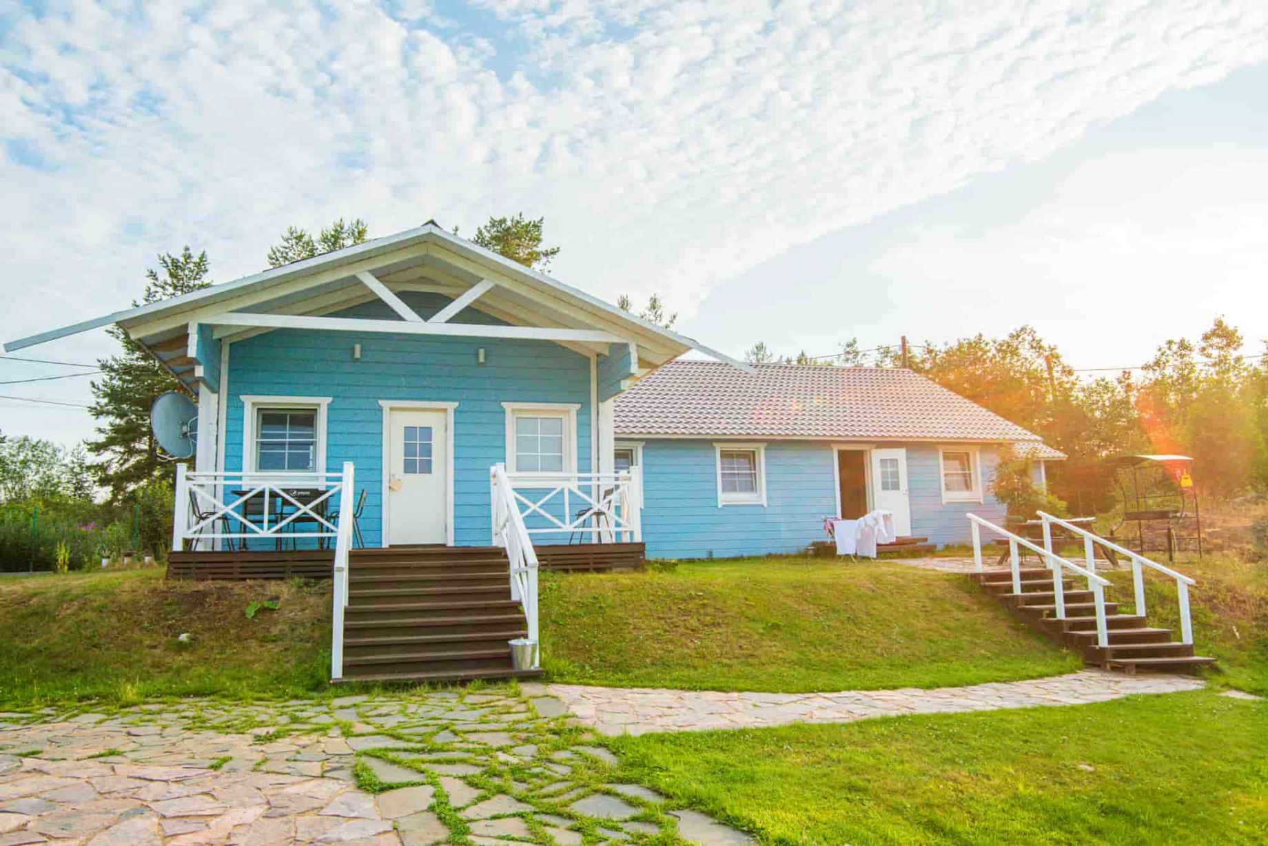 Дома - KARELIAN ROCKY HOUSE